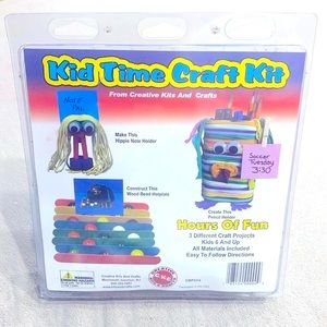 Vintage Kid Time Craft Kit By Creative Kits & Crafts Brand - Hours of Fun - New!